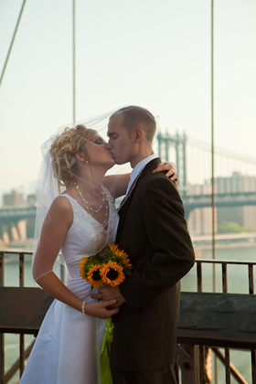 Romantic posing and the background