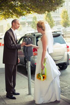 Wedding photography poses ideas - Posing with the car meeter